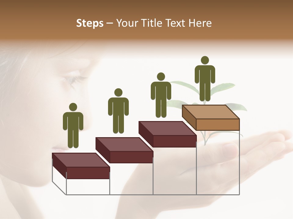 Hands Tree Environmental PowerPoint Template