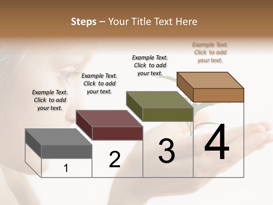 Hands Tree Environmental PowerPoint Template