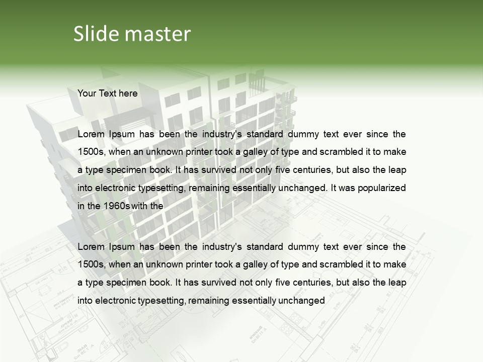 Meal Bread Drop PowerPoint Template