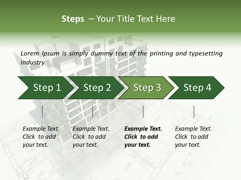 Meal Bread Drop PowerPoint Template