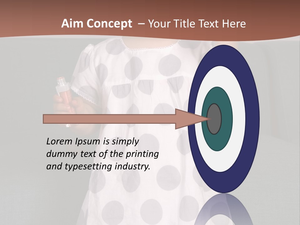 Human Person Innocence PowerPoint Template