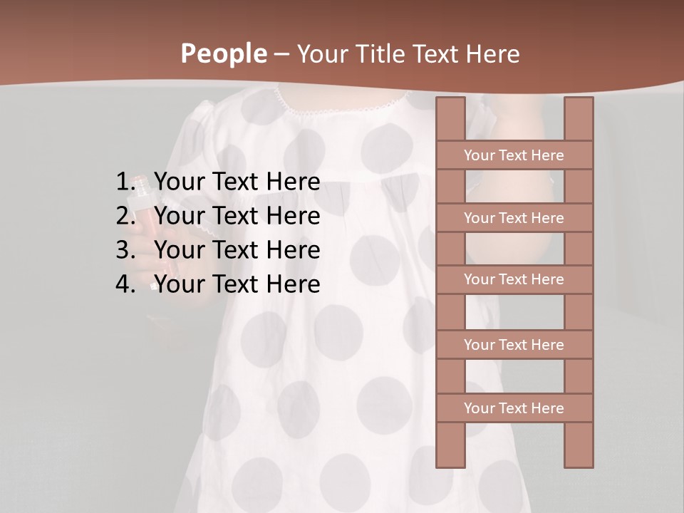 Human Person Innocence PowerPoint Template