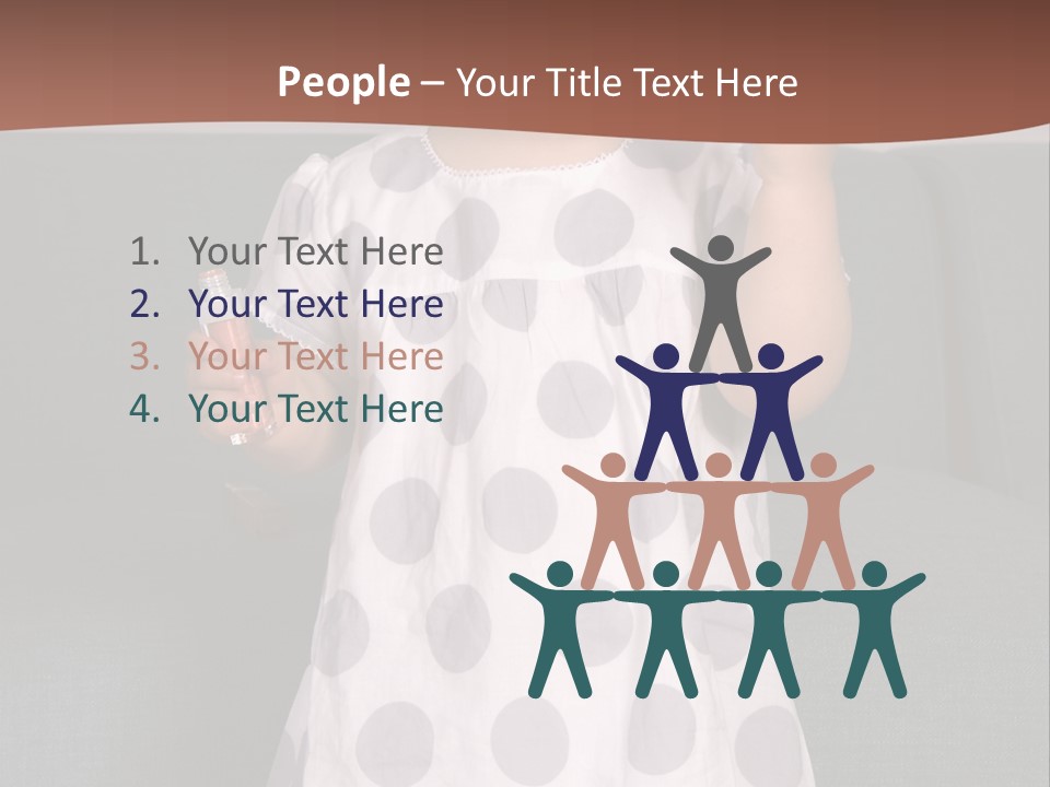 Human Person Innocence PowerPoint Template