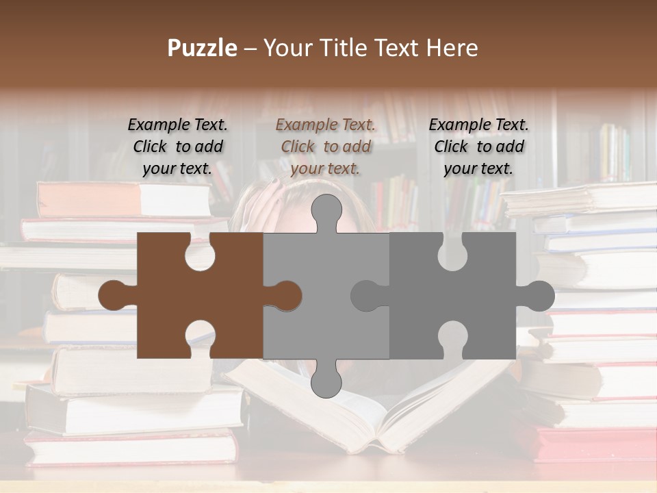 School People Educate PowerPoint Template