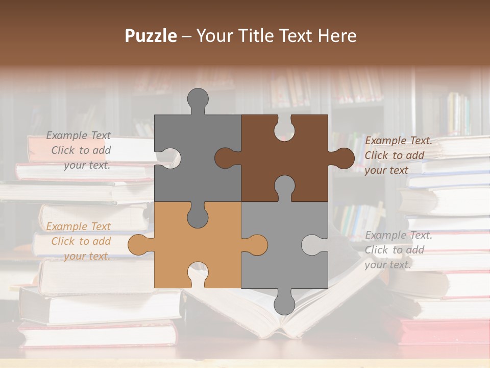 School People Educate PowerPoint Template