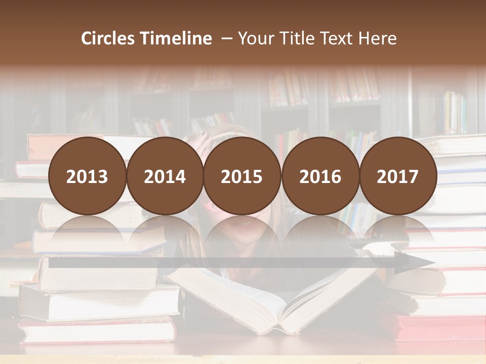 School People Educate PowerPoint Template