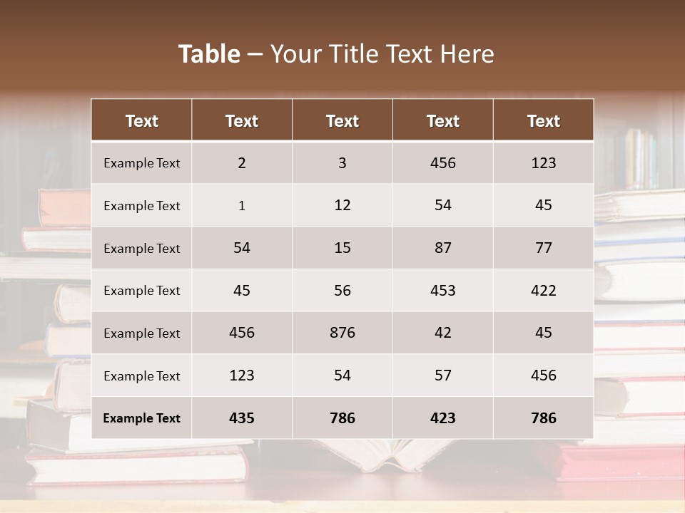 School People Educate PowerPoint Template