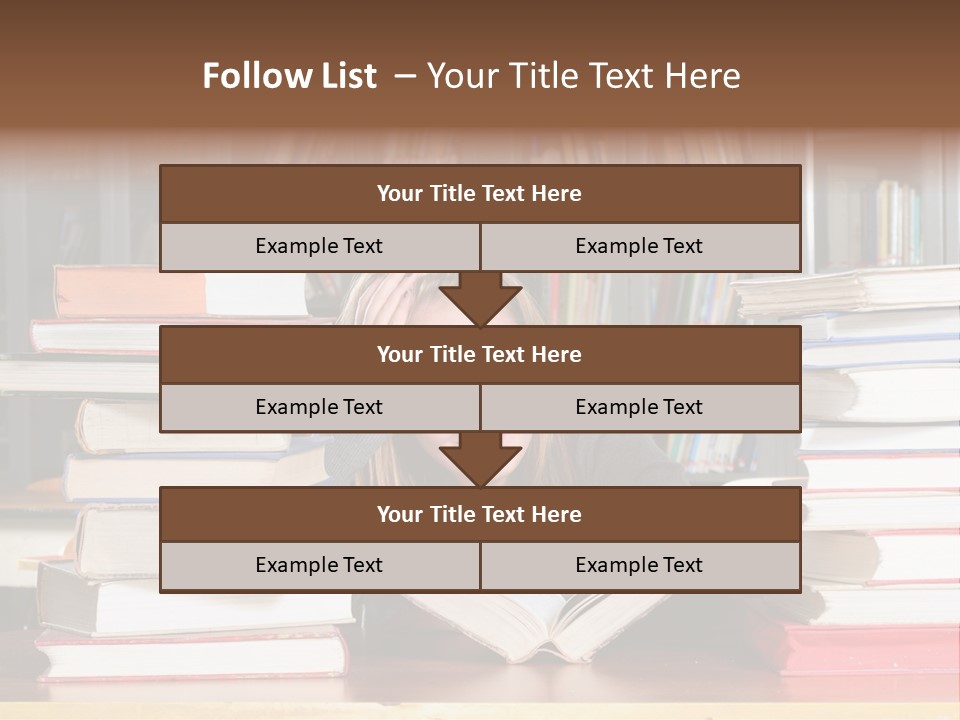School People Educate PowerPoint Template