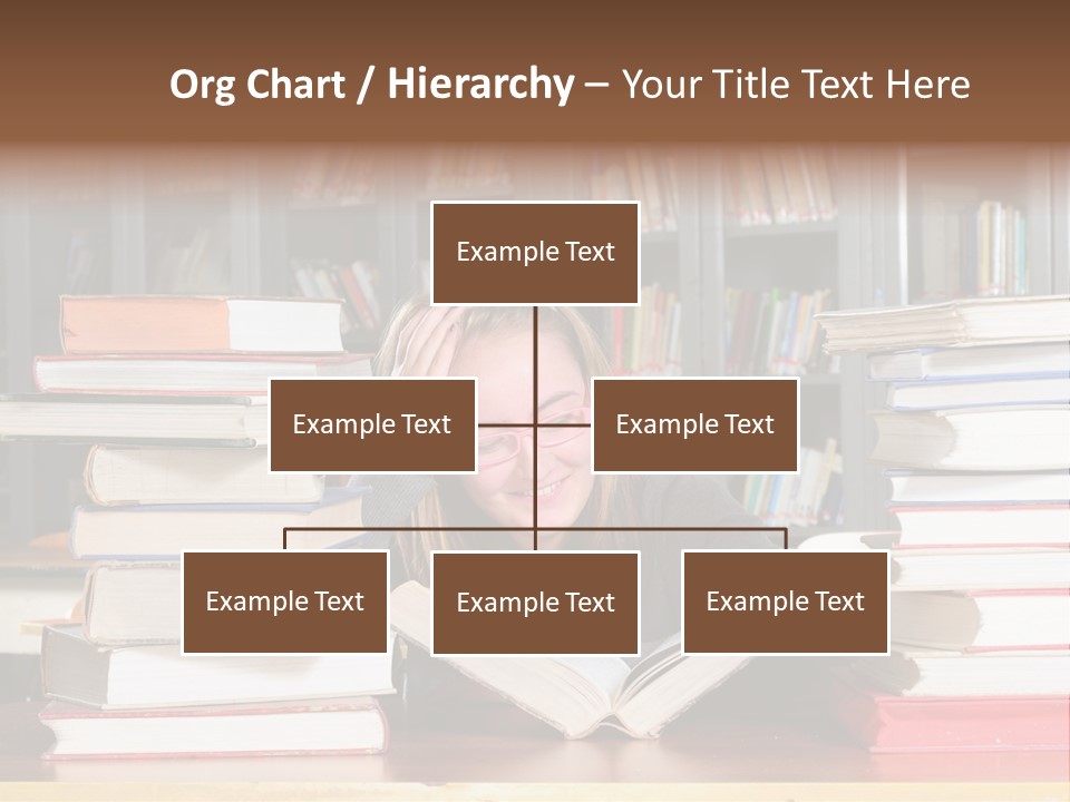 School People Educate PowerPoint Template