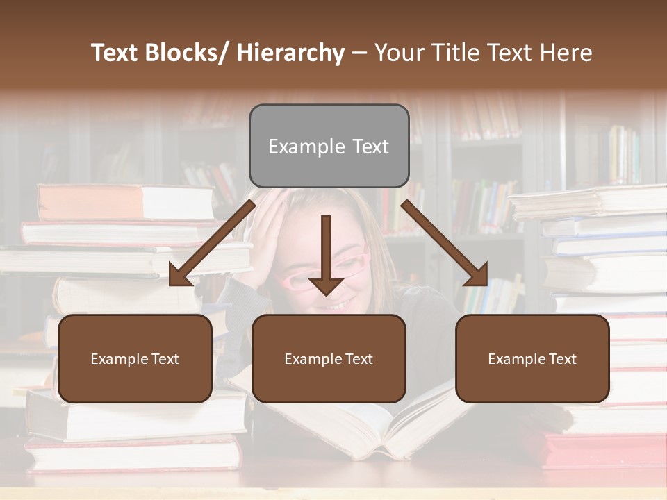School People Educate PowerPoint Template