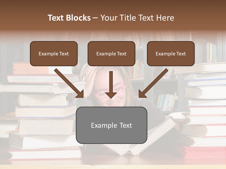 School People Educate PowerPoint Template