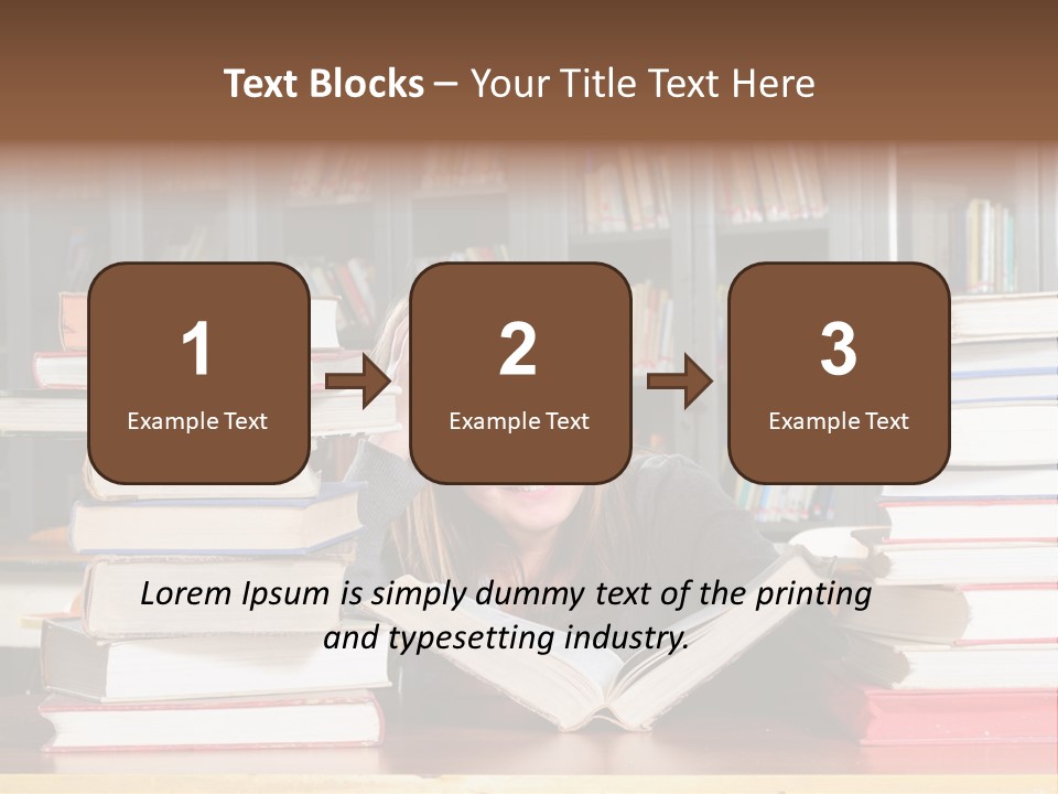 School People Educate PowerPoint Template