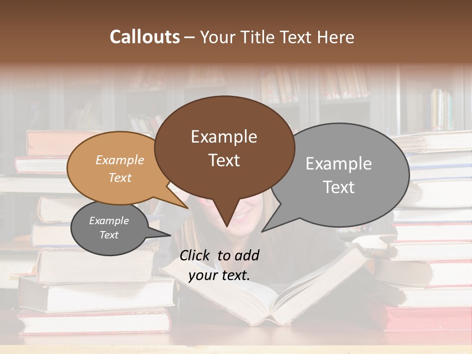School People Educate PowerPoint Template