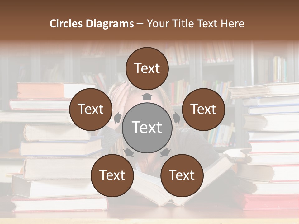 School People Educate PowerPoint Template