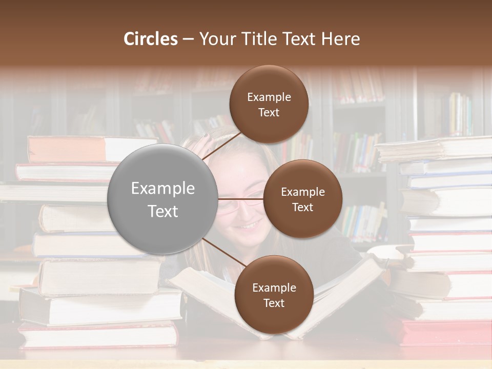 School People Educate PowerPoint Template