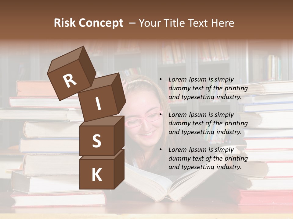 School People Educate PowerPoint Template