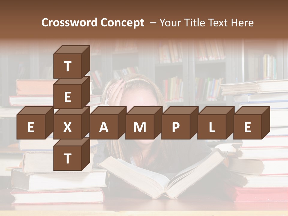 School People Educate PowerPoint Template