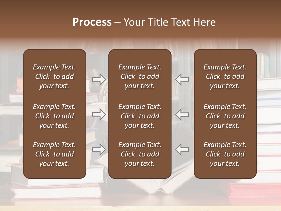 School People Educate PowerPoint Template