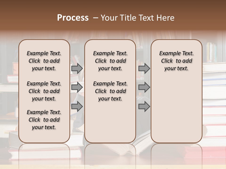 School People Educate PowerPoint Template