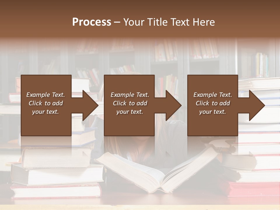 School People Educate PowerPoint Template