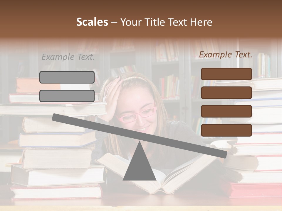 School People Educate PowerPoint Template