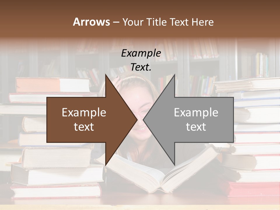 School People Educate PowerPoint Template