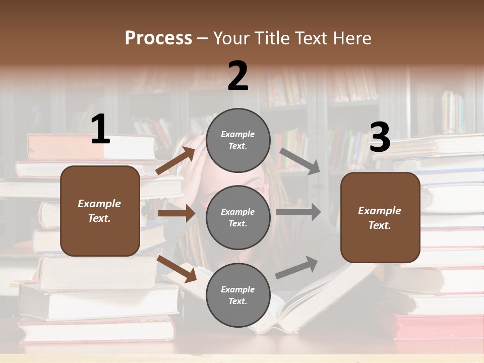 School People Educate PowerPoint Template