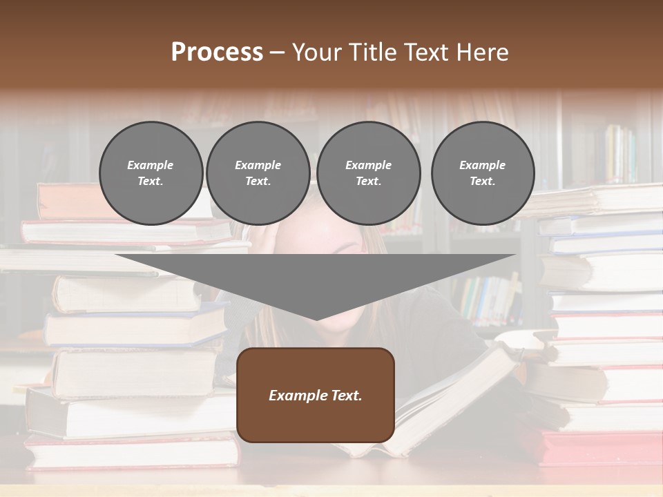 School People Educate PowerPoint Template