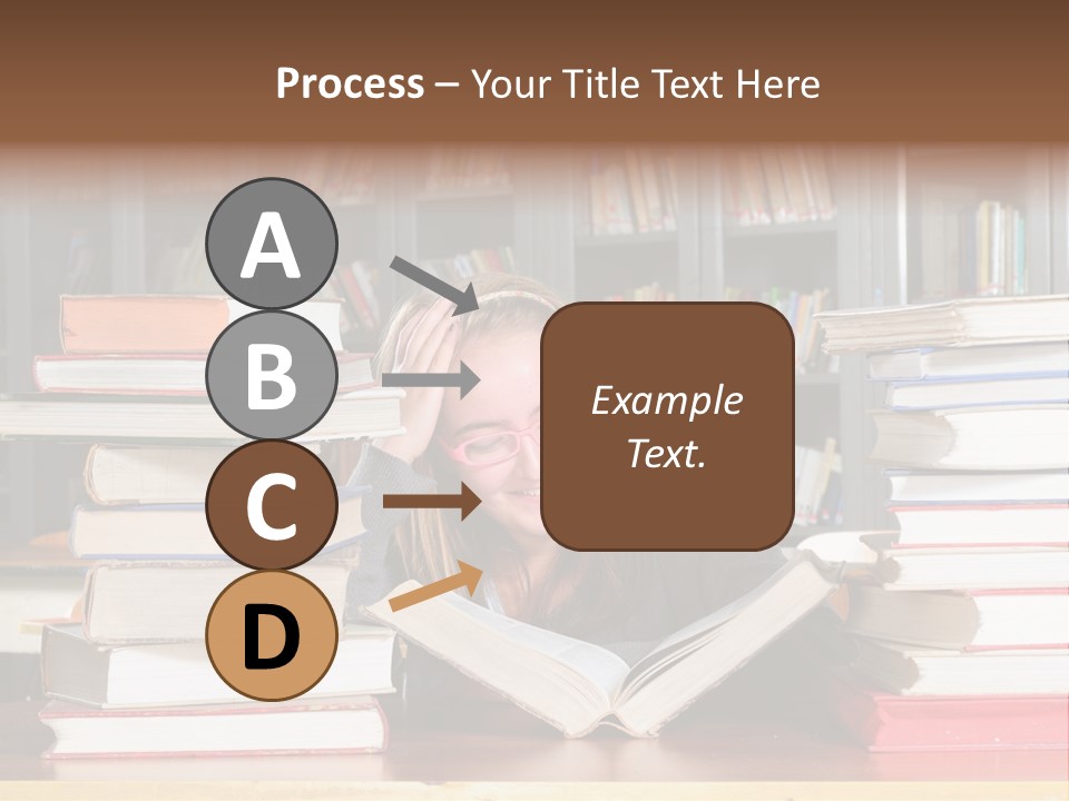 School People Educate PowerPoint Template