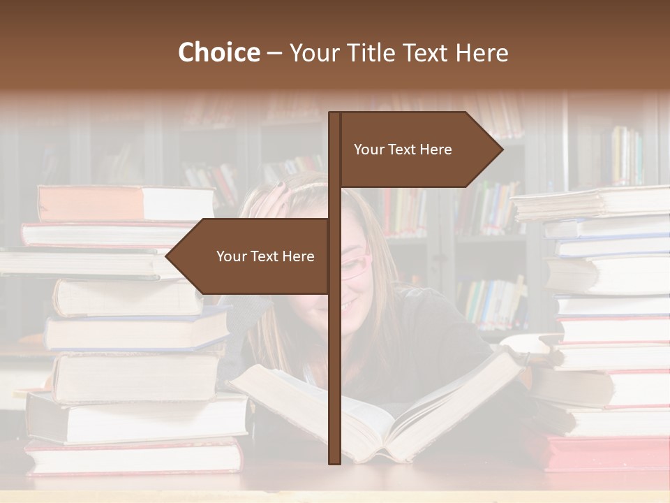 School People Educate PowerPoint Template