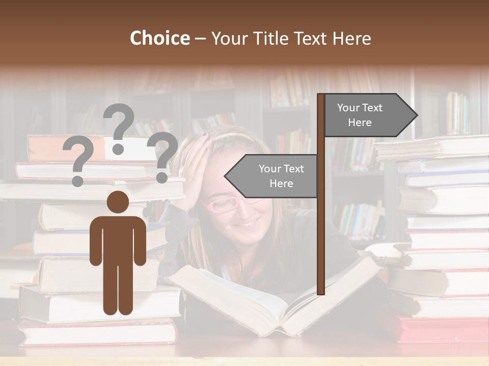 School People Educate PowerPoint Template