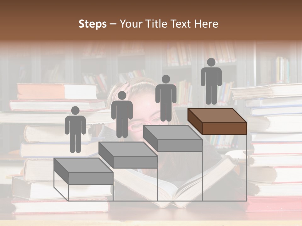 School People Educate PowerPoint Template