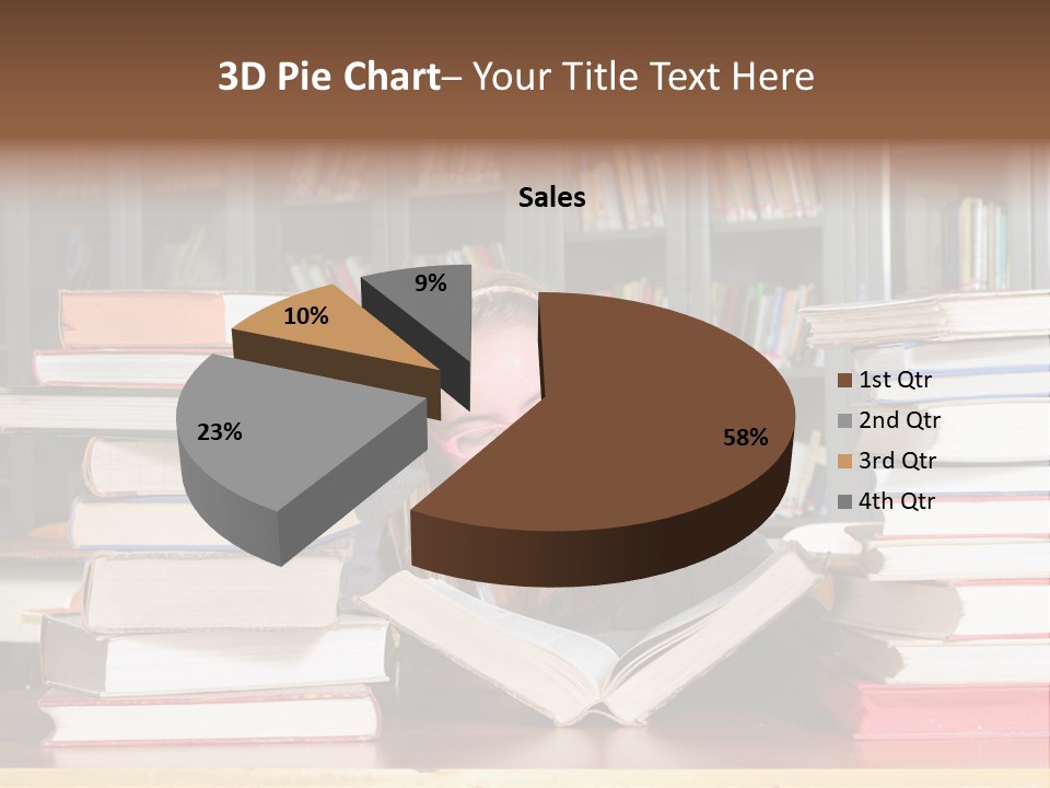 School People Educate PowerPoint Template