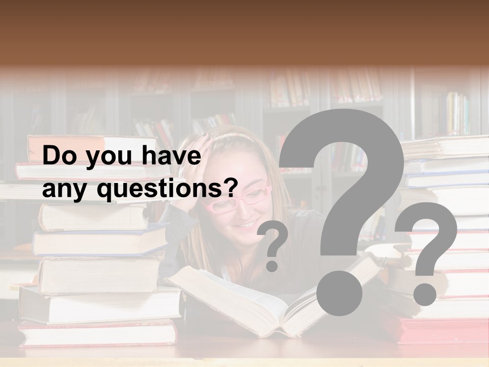 School People Educate PowerPoint Template