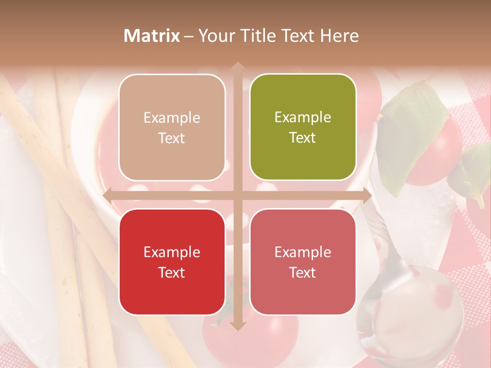 Meal Bread Drop PowerPoint Template