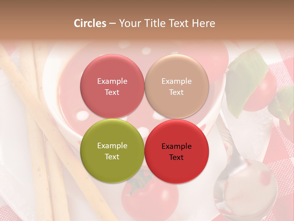 Meal Bread Drop PowerPoint Template