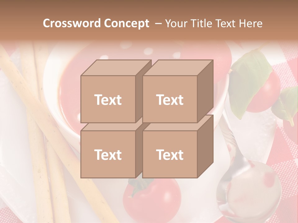 Meal Bread Drop PowerPoint Template