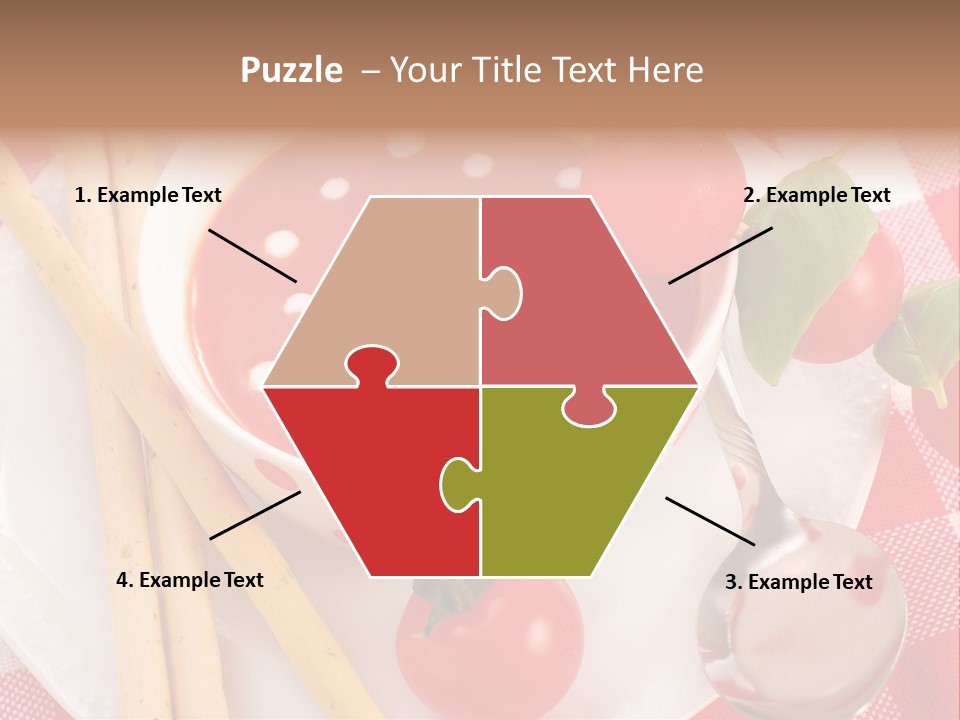 Meal Bread Drop PowerPoint Template