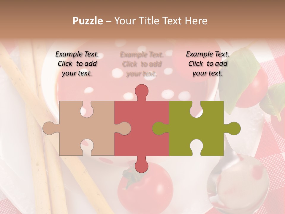 Meal Bread Drop PowerPoint Template