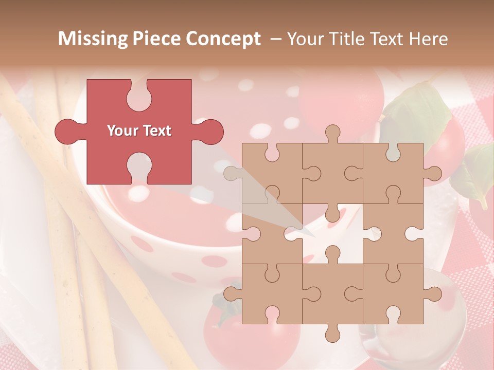 Meal Bread Drop PowerPoint Template