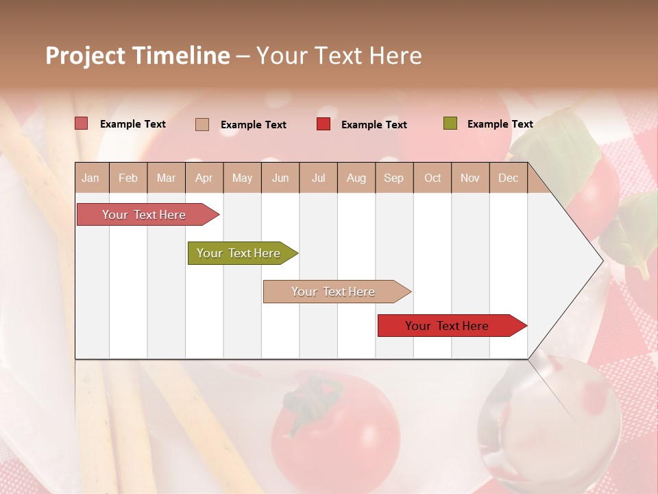 Meal Bread Drop PowerPoint Template