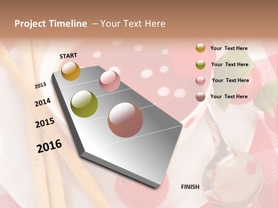 Meal Bread Drop PowerPoint Template