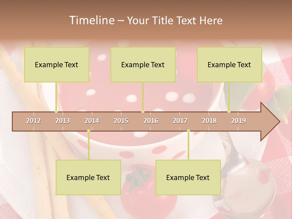 Meal Bread Drop PowerPoint Template