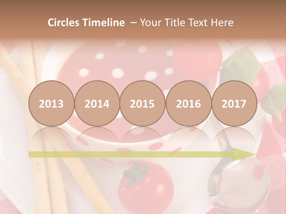 Meal Bread Drop PowerPoint Template