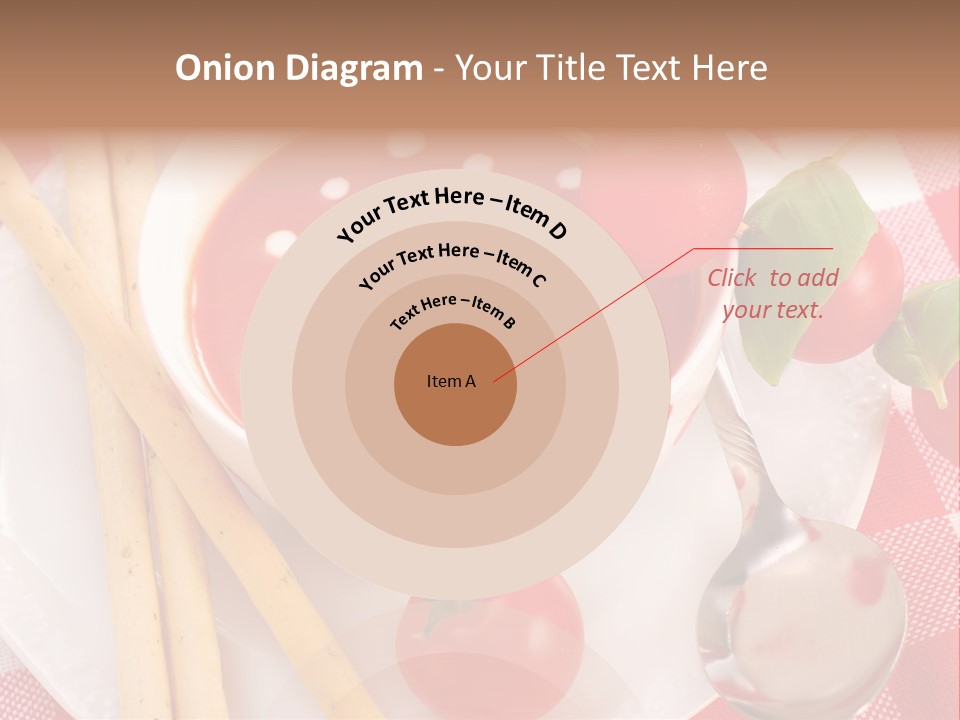 Meal Bread Drop PowerPoint Template