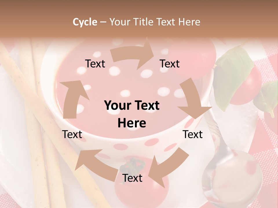 Meal Bread Drop PowerPoint Template