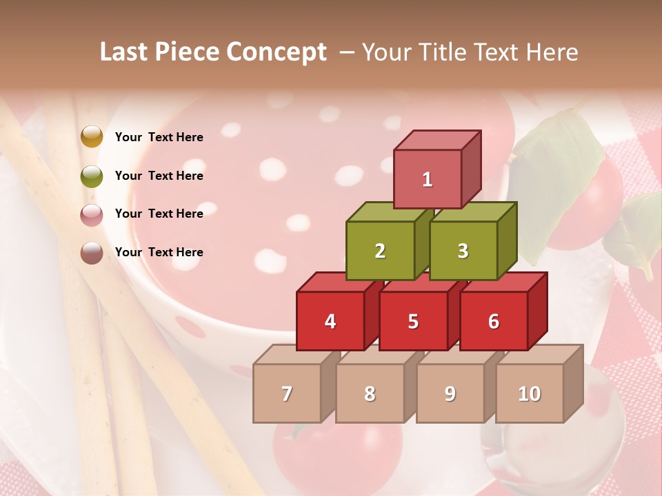 Meal Bread Drop PowerPoint Template