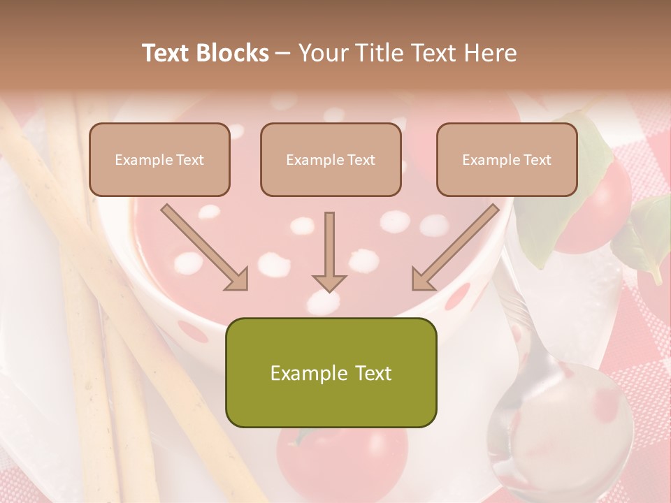 Meal Bread Drop PowerPoint Template