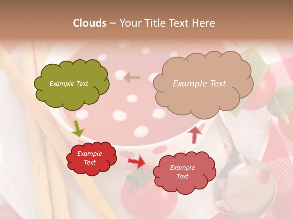 Meal Bread Drop PowerPoint Template