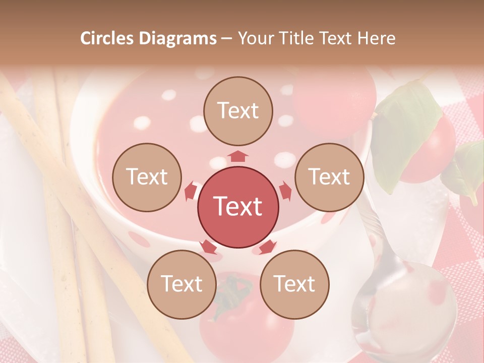 Meal Bread Drop PowerPoint Template